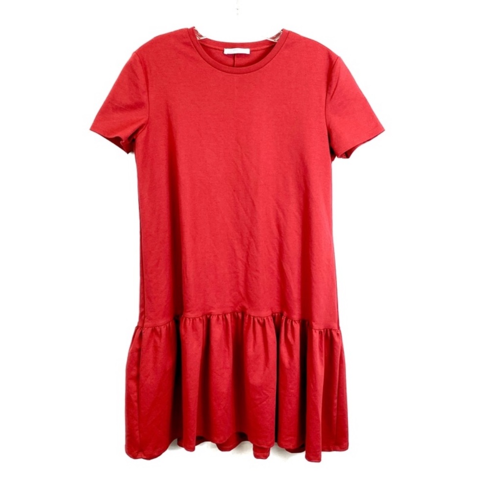 ZARA SHORT SLEEVE SWING DRESS🍄